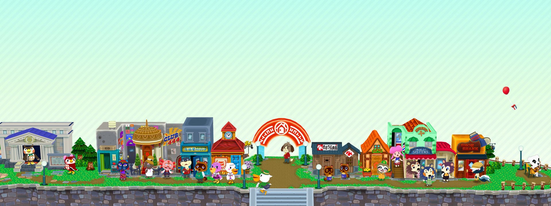 Various characters from New Leaf